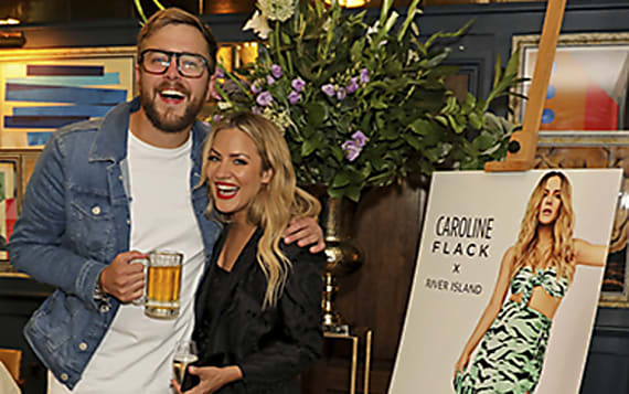 About last night | River Island X Caroline Flack launch dinner